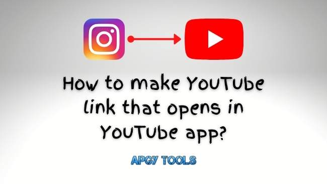 How to make  link that opens in  app - Apgy Tools